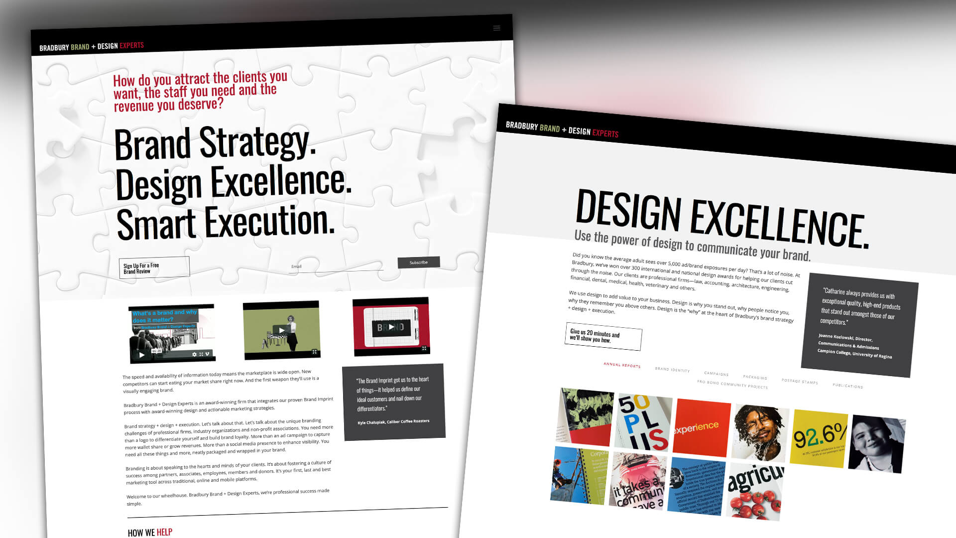 Bradbury Brand + Design Experts, Consulting, Search Engine Optimization Consultation, Portfolio Image