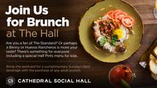 Cathedral Social Hall Brunch Mailer (AdMail)