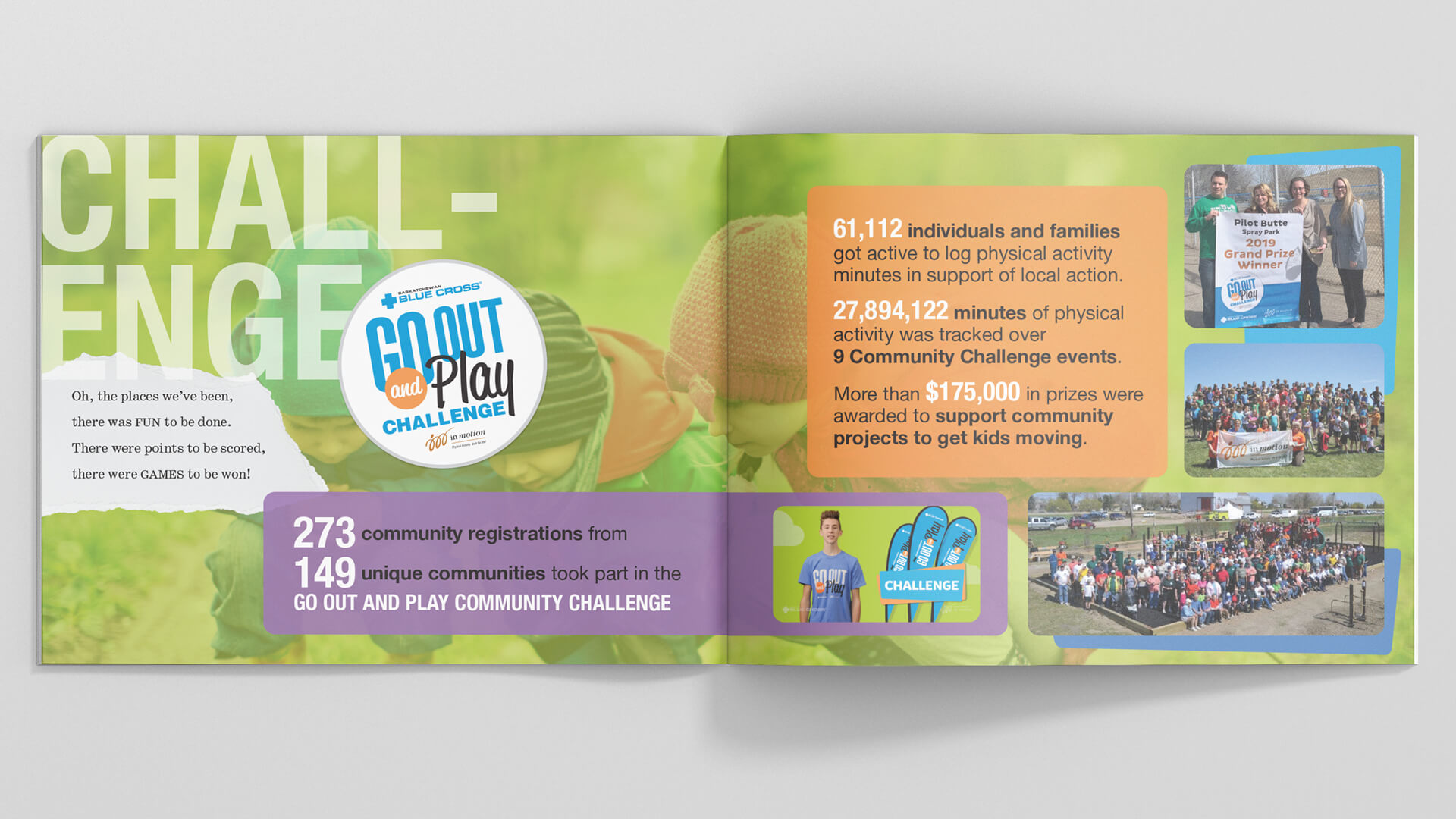 Amplify Digital Marketing Corporation, Saskatchewan in motion, Print, Active Saskatchewan IMPACTS, Portfolio Image, Saskatchewan in motion, Print, Active Saskatchewan IMPACTS, Portfolio Image,