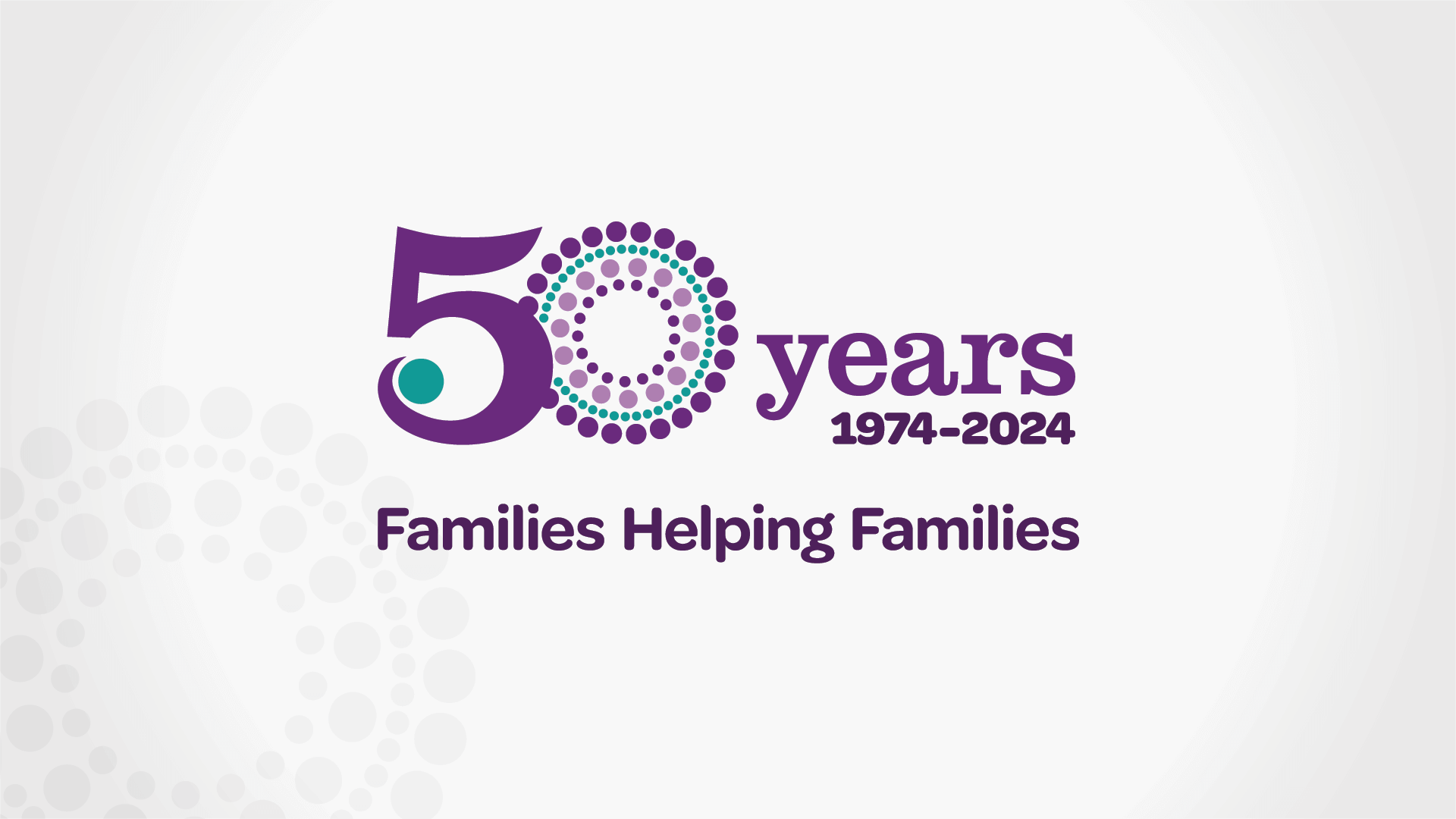 Saskatchewan Foster Families Association, Logo, 50th Anniversary Logo, Portfolio Image