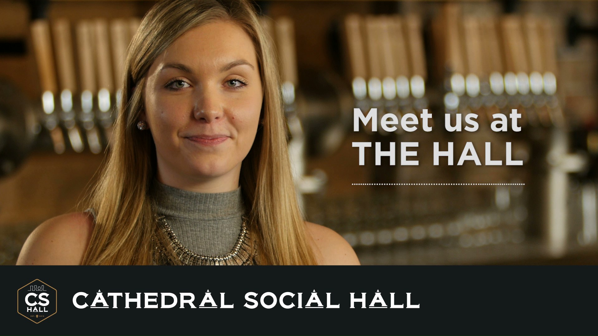 Cathedral Social Hall, Social, Cathedral Social Hall - Team - Brittany, Portfolio Image, Meet Us At the Hall