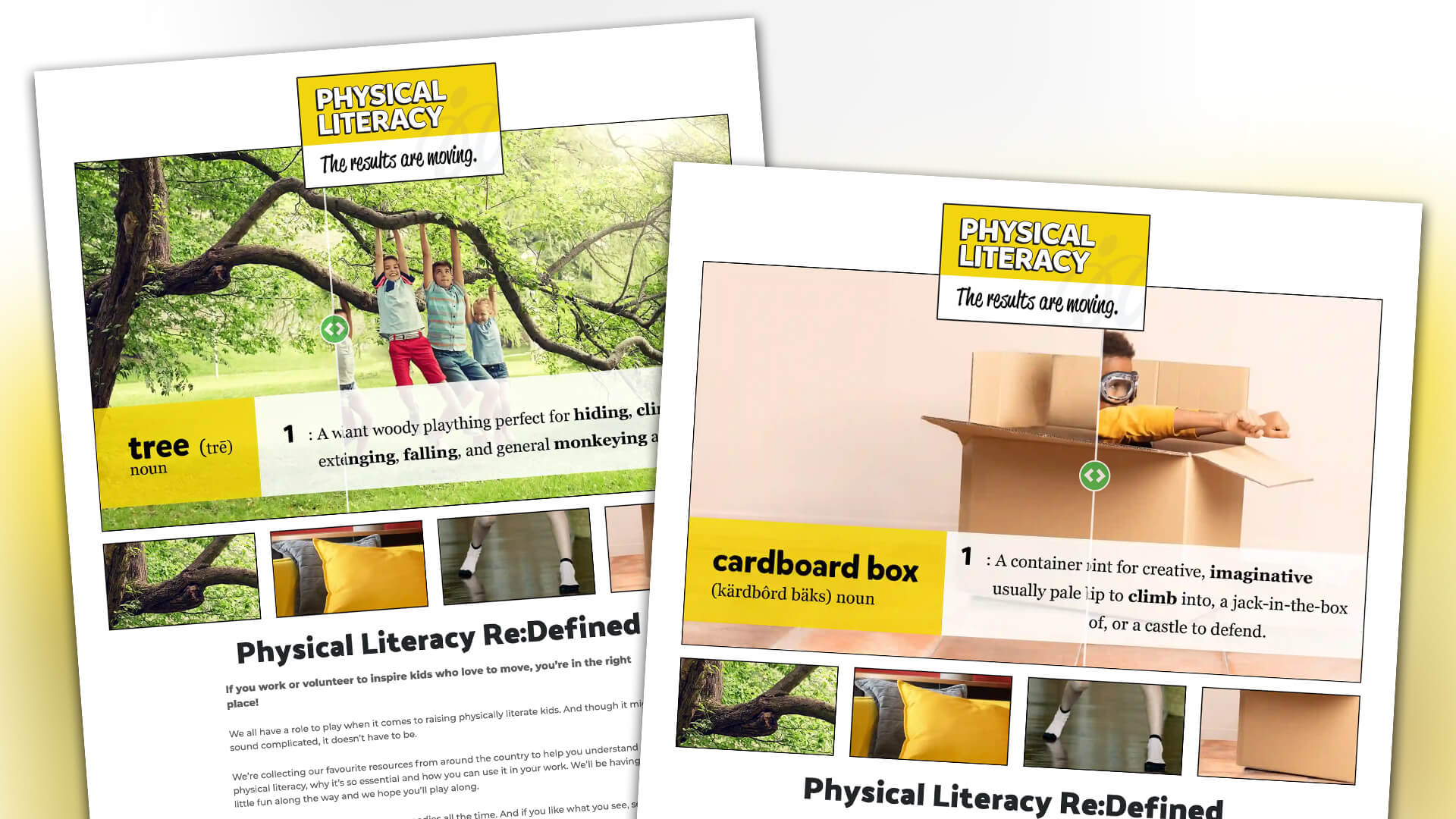 Saskatchewan Physical Literacy Working Group, Website, Sask. Phys Lit Website, Portfolio Image